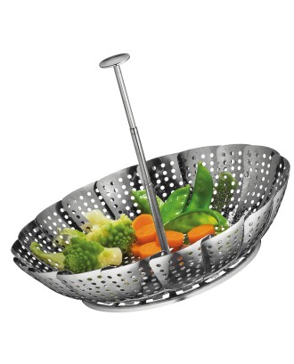 Sita pentru gatit la aburi, inox, 20 cm - KUCHENPROFI
